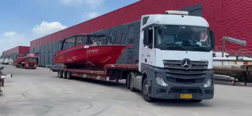 LAWADA® hoàn thành việc điều hướng thử nghiệm và vận chuyển hai tàu chở khách bằng nhôm 1280 tùy chỉnh
