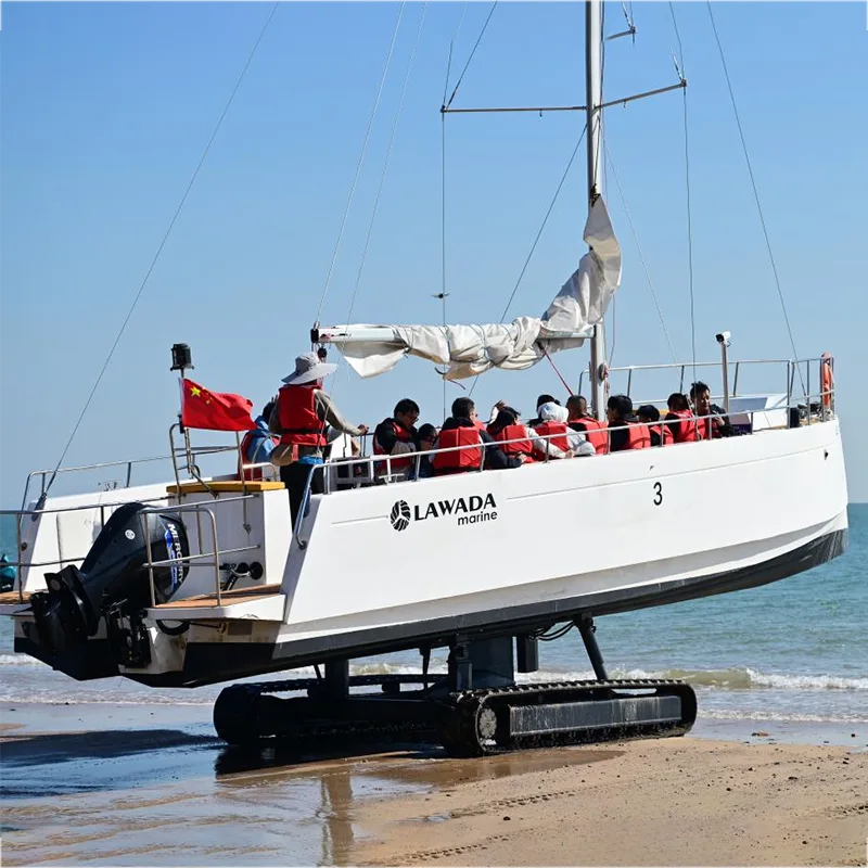 Thuyền buồm Monohull đổ bộ
